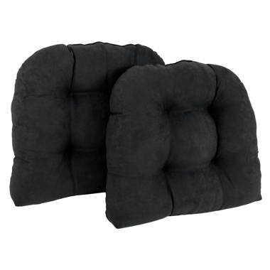 Black velvet seat outlet pads